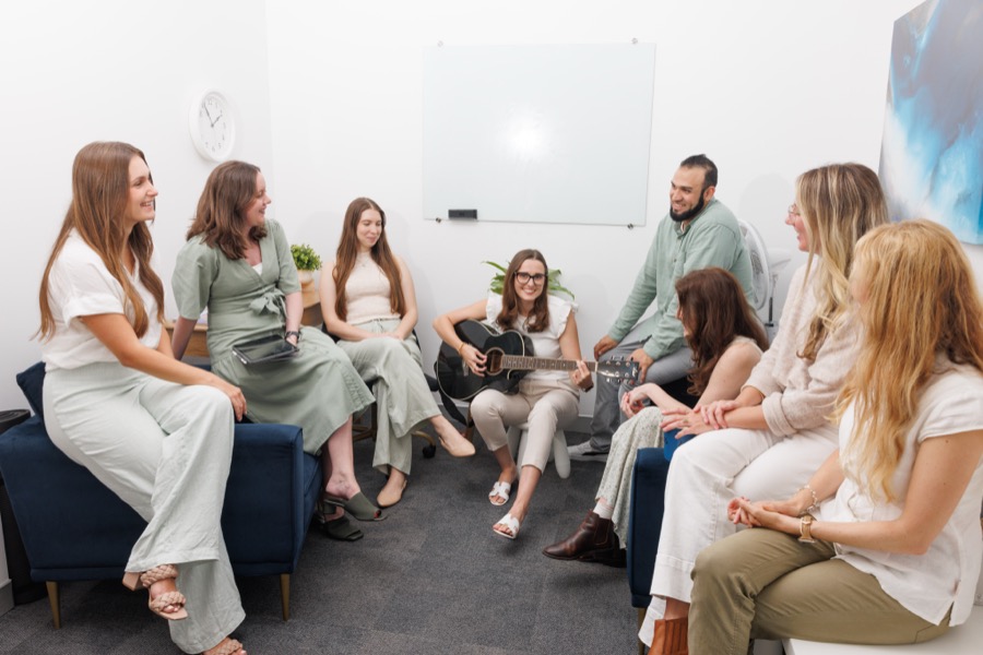 Team wellbeing session